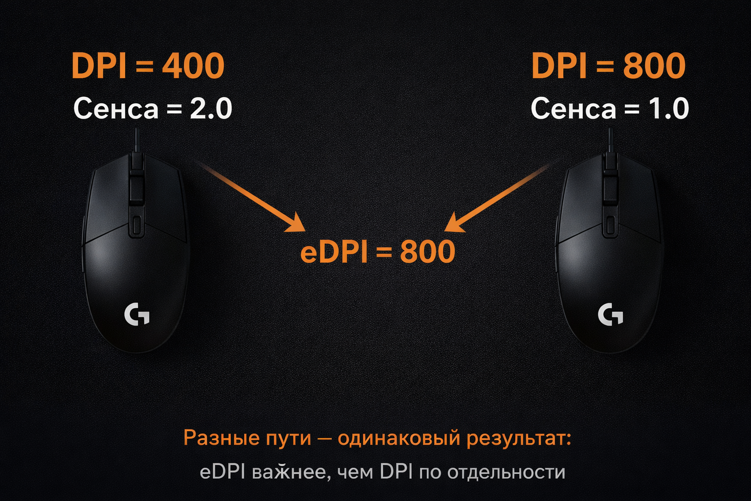 DPI и сенса в CS2: какие настройки мыши ставят про-игроки