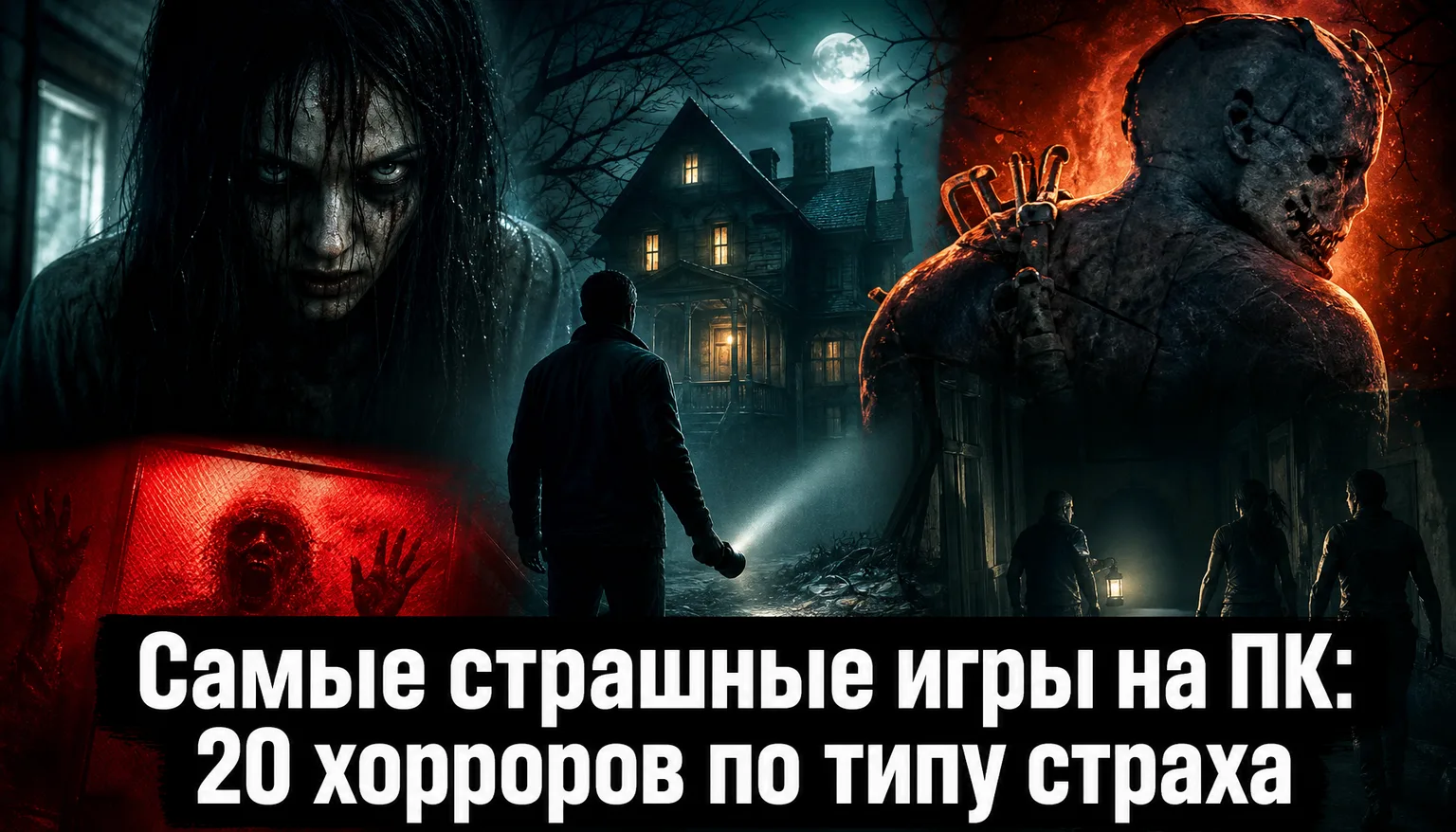 Шпаргалка по выбору хоррора на ПК по типу страха