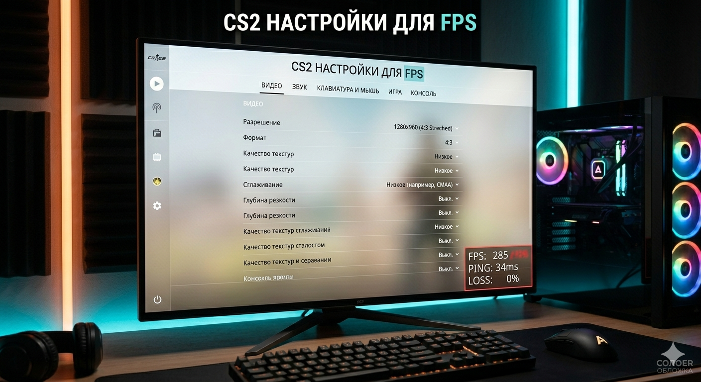 Лучшие настройки CS2 для FPS и плавной игры: что реально менять, а что нет