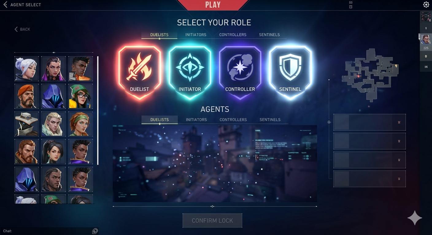 Роли агентов в Valorant: полный гайд по классам — дуэлянт, инициатор, контроллер и страж