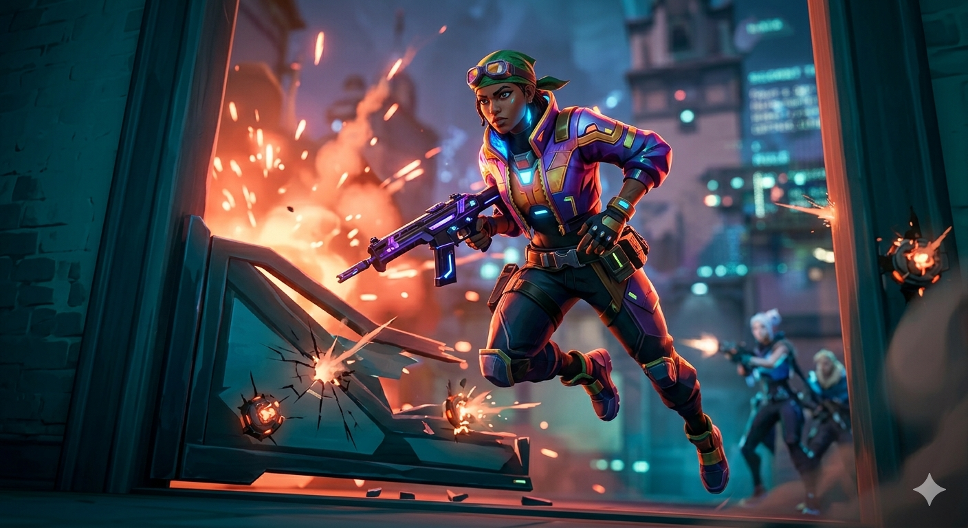 Дуэлянт в атаке в Valorant